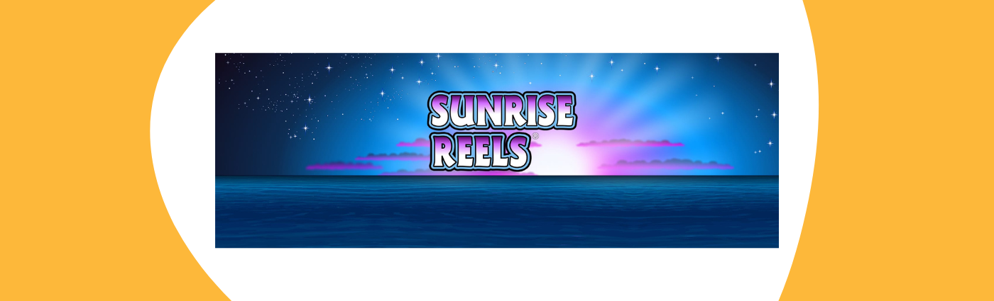 Plansza gry. Choć bonus The Sunrise Reels nie jest wysoki, to jednak RTP The Sunrise Reel na poziomie ponad 95% przyciąga wielu fanów klasyki.