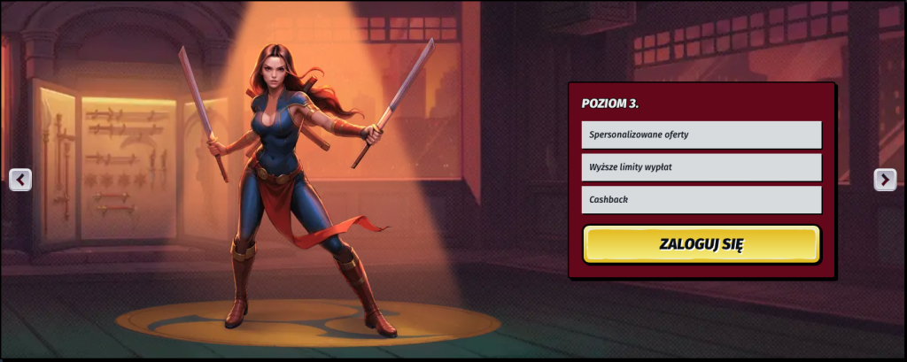 Poziom 3, program VIP w kasynie Allyspin