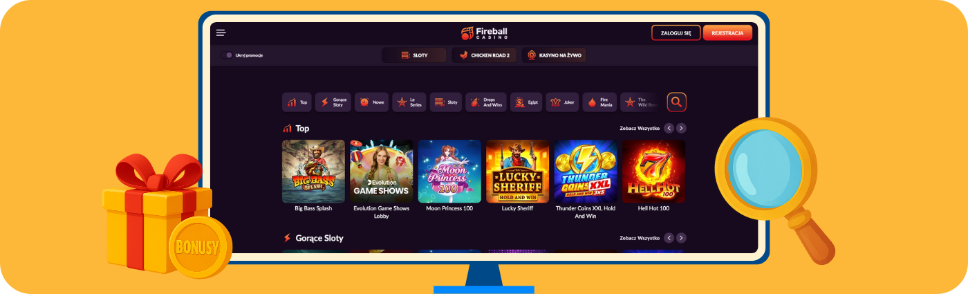 Fireball Casino – recenzja i ocena Recenzja Fireball Casino – kompletny, bezpieczny i rzetelny przewodnik, który pomaga graczom podjąć świadomą i odpowiedzialną decyzję.