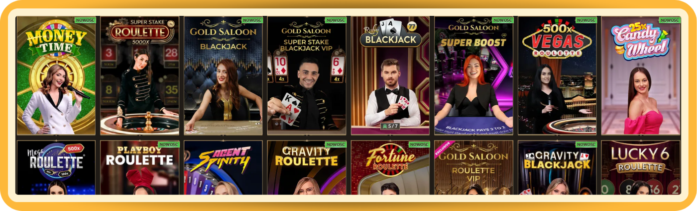 Kasyno na żywo w Realz Casino – ruletka, blackjack i inne gry z krupierem przedstawione w przejrzysty i odpowiedzialny sposób, aby wspierać świadome decyzje graczy podczas rozgrywki na żywo.